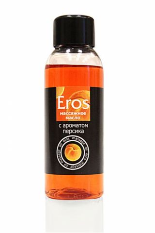 Масло массажное EROS EXOTIC Биоритм (с ароматом персика) 50мл