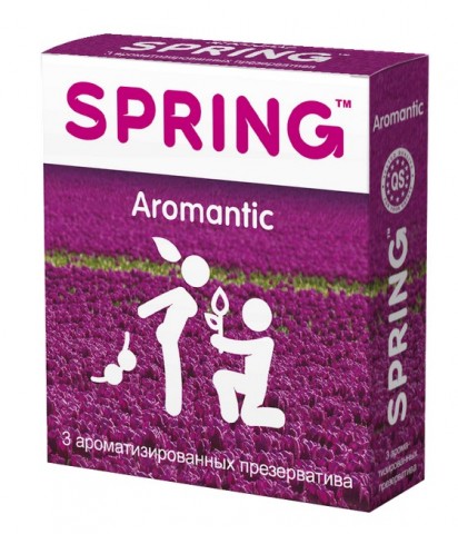 Презервативы SPRING™ Aromantic ароматизированные (3 шт.)